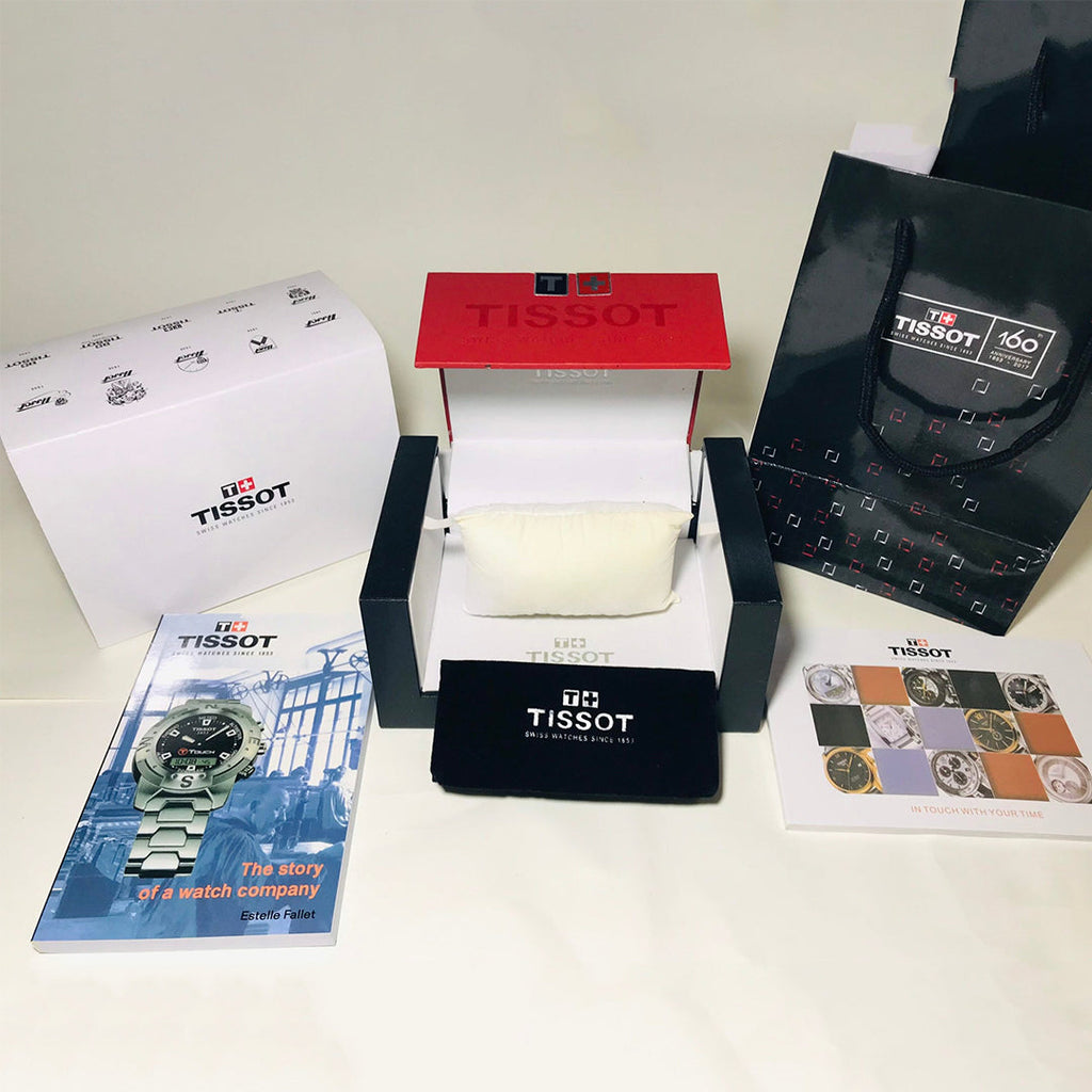 Tissot Prx Chrono Premium Stainless Steel Black Dial