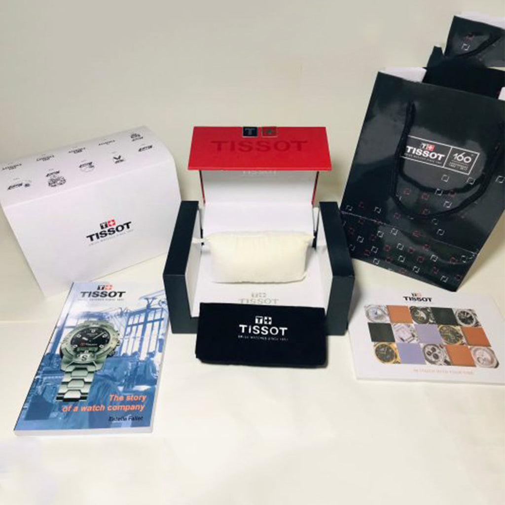 Tissot Silver Metal White Dial Watch A