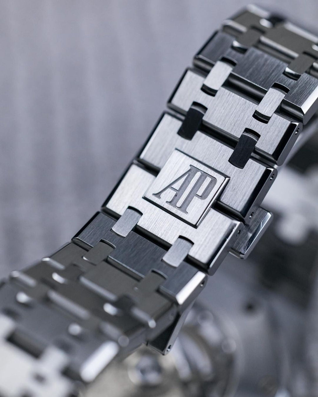 Audemars Piguet AP Royal Oak Silver Black Metal